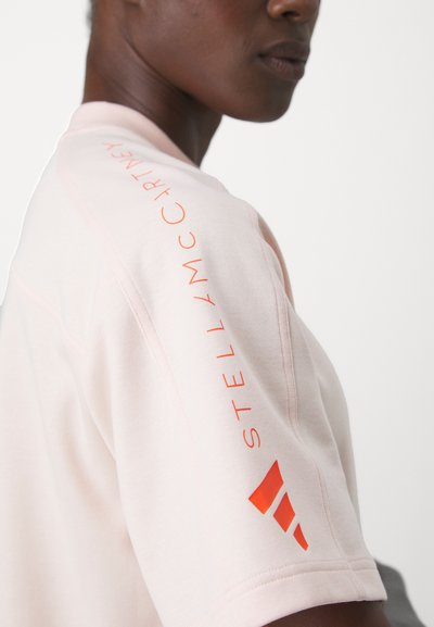 adidas by Stella McCartney LOGO TEE - Marškinėliai su spaudiniu - pink