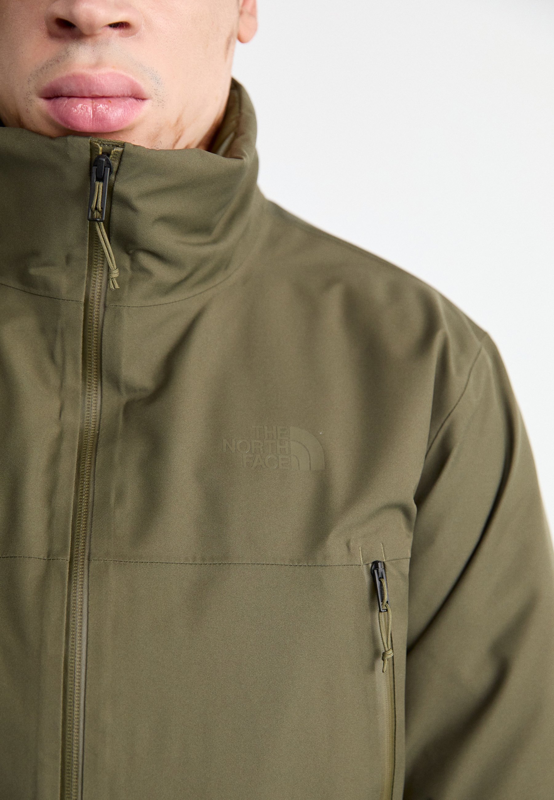 The North Face RANGE JACKET - Down jacket - new taupe green/green