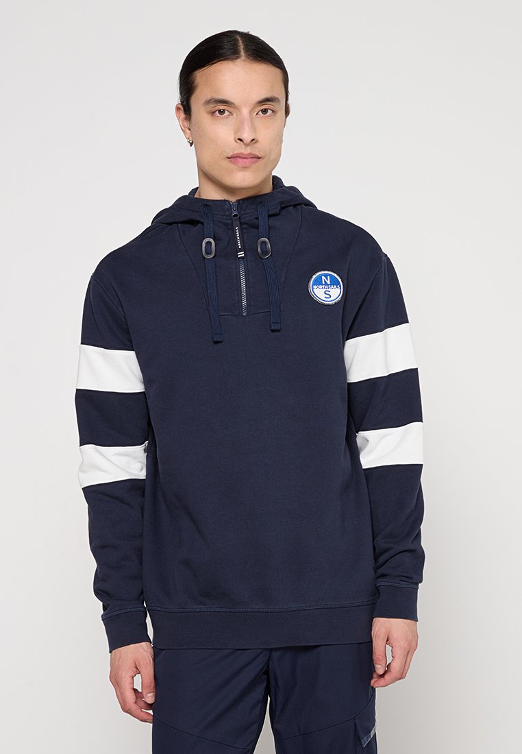 North Sails Hoodie donkerblauw North Sails Hoodie donkerblauw