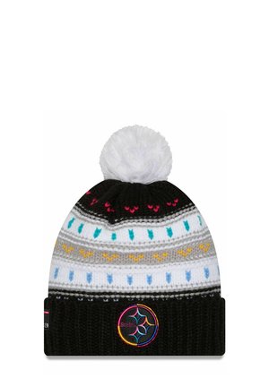Beanie - black/white