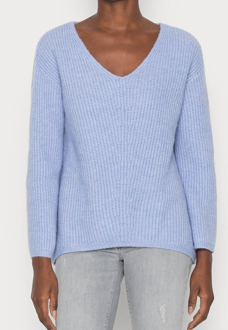 Zign Strickpullover - light blue