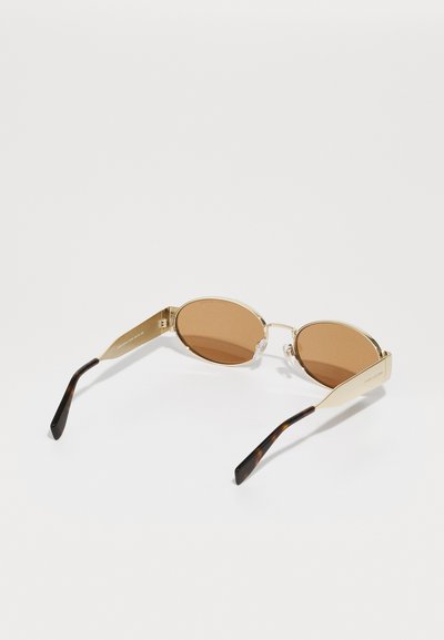 MARC JACOBS UNISEX - Ochelari de soare - gold-coloured/brown