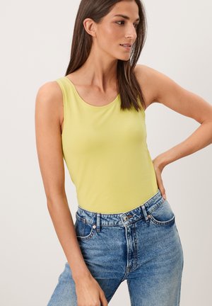 SLIM FIT - Top - lime