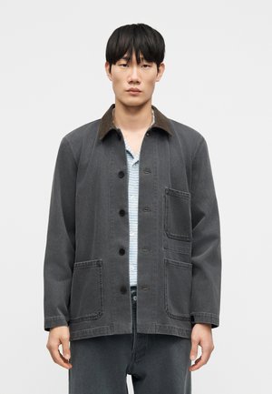 WOVEN CARLITO - Cowboyjakker - midgrey/icedcoffee