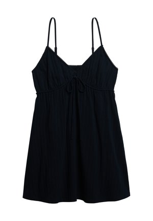 Superdry & Co, TEXTURED CAMI MINI - Vestido informal - eclipse navy