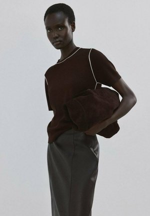 T-shirt basic - brown