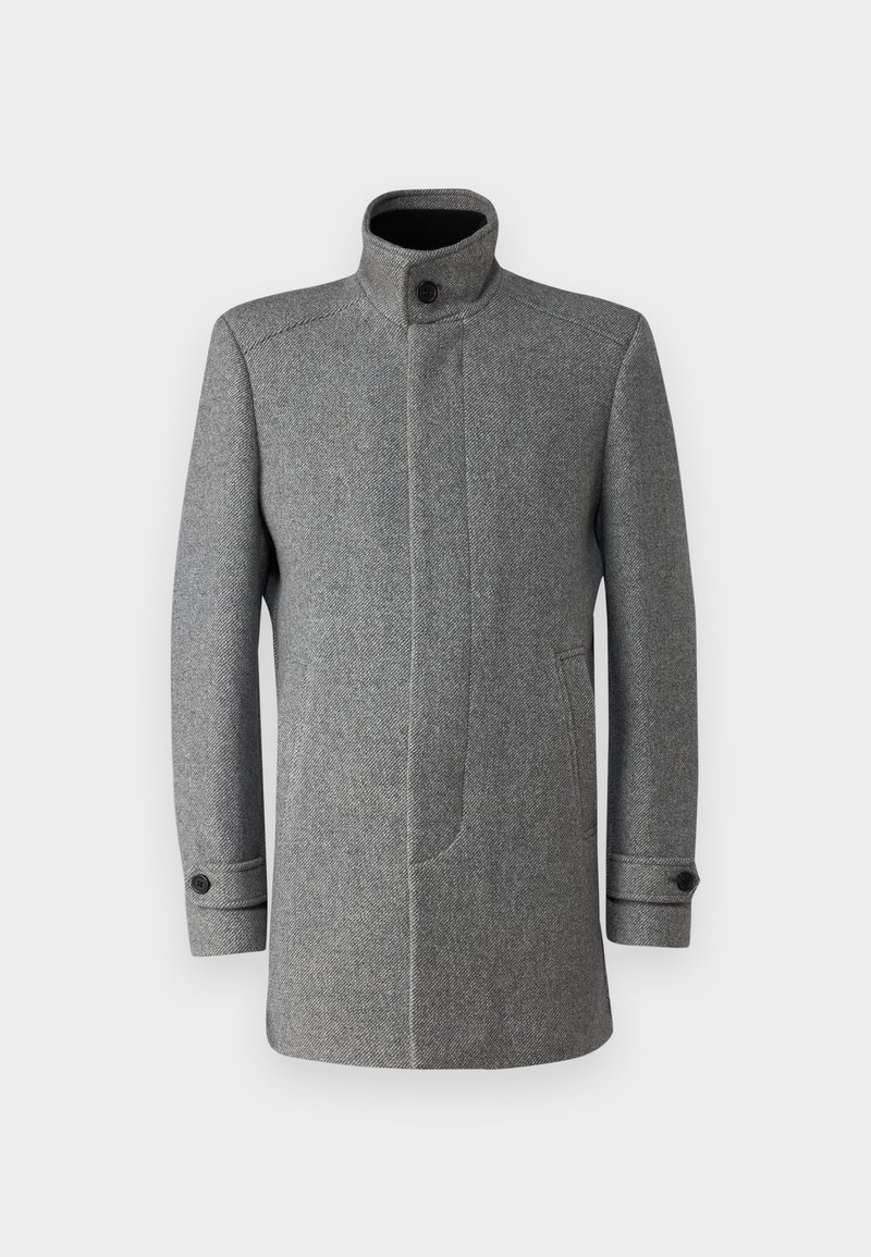 Selected Homme Mantel lichtgrijs gemêleerd