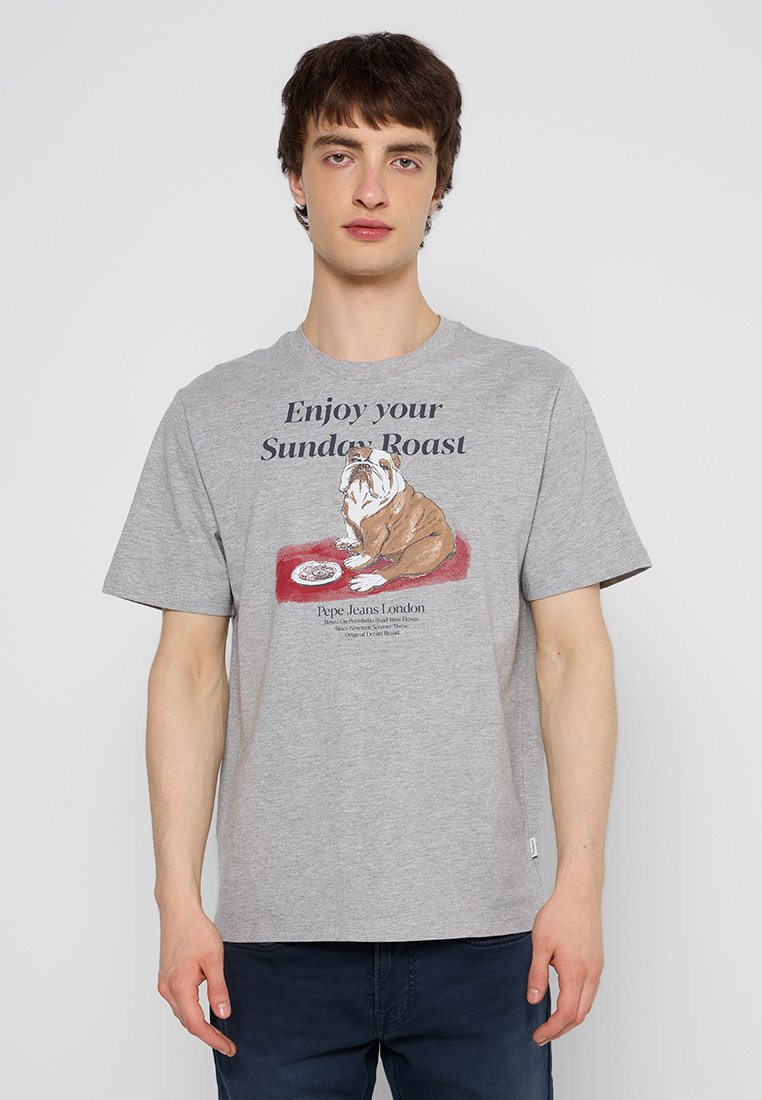 Pepe Jeans T-shirt print grijs