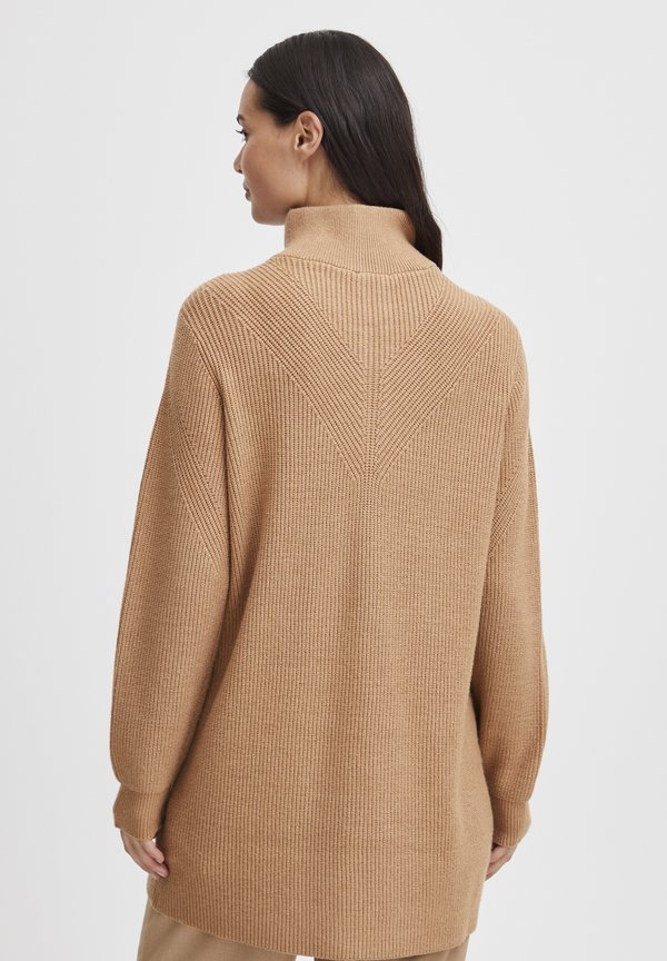 BYMILO - Jumper - tigers eye melange3