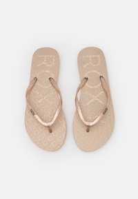 Roxy VIVA SPARKLE - Sandálias em T - gold