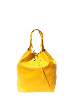 DrachenLeder Handtas - gelb