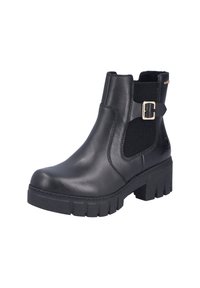 Rieker Bottines de cowboy / motard - schwarz