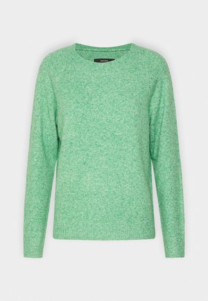Vero Moda VMDOFFY - Jersey de punto - bright green melange