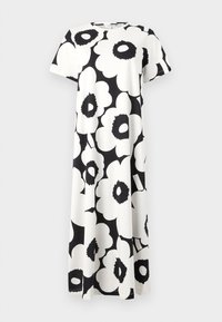 PISTEINEN  - Džersejové šaty - off white/black