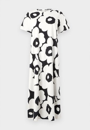 Marimekko PISTEINEN  - Jersey dress - off white/black