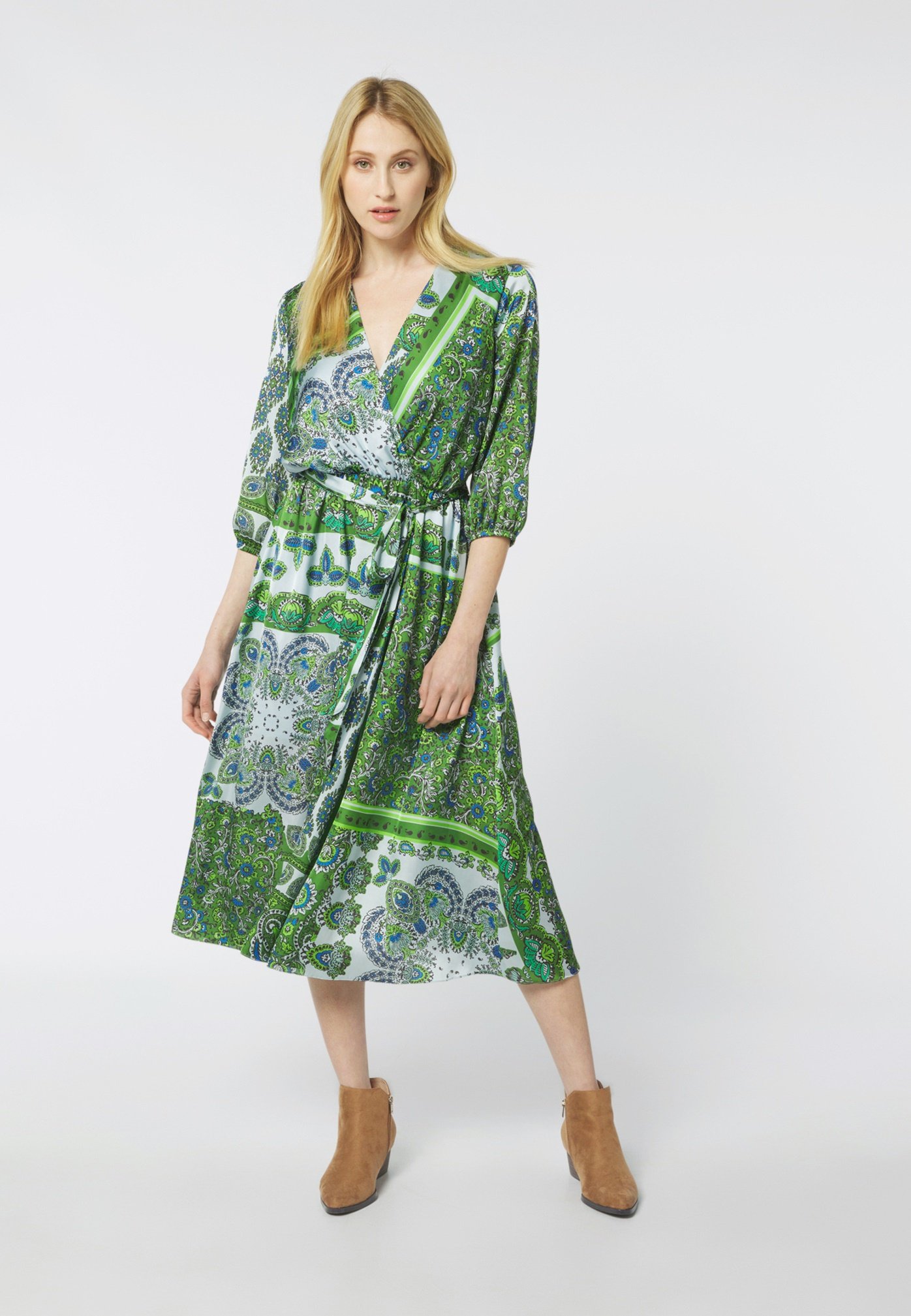 Oltre FANTASIA - Vestito estivo - verde - Zalando.it