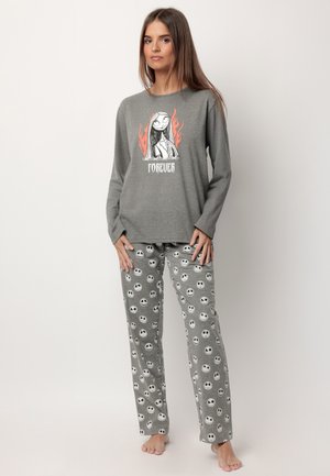 MANGA LARGA SET - Conjunto de pijama - gris jaspe
