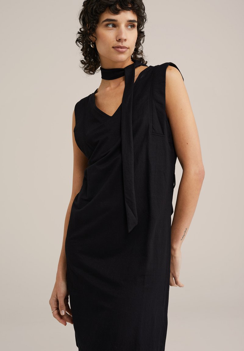 WE Fashion Jurk black/zwart