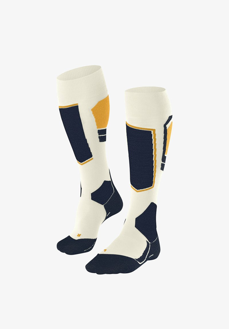 FALKE SK4 SKIING LIGHT CUSHIONING - Sportsokken - off white