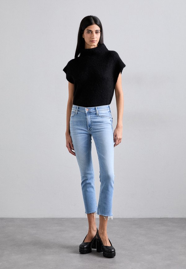 LIL MID RISE DAZZLER FRAY - Slim fit jeans3