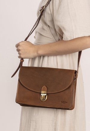 Gusti Leder ZOEY - Cross body bag - brown
