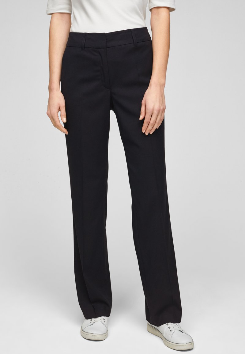 s.Oliver BLACK LABEL Pantalon classique - dark blue
