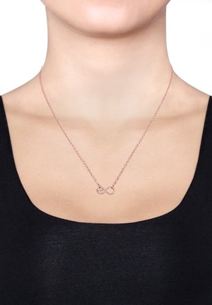 INFINITY HEART LOVE - Halskette - rose gold-coloured