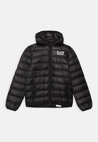 EA7 Emporio Armani - GIACCA PIUMINO UNISEX - Down jacket - nero Thumbnail Image 1