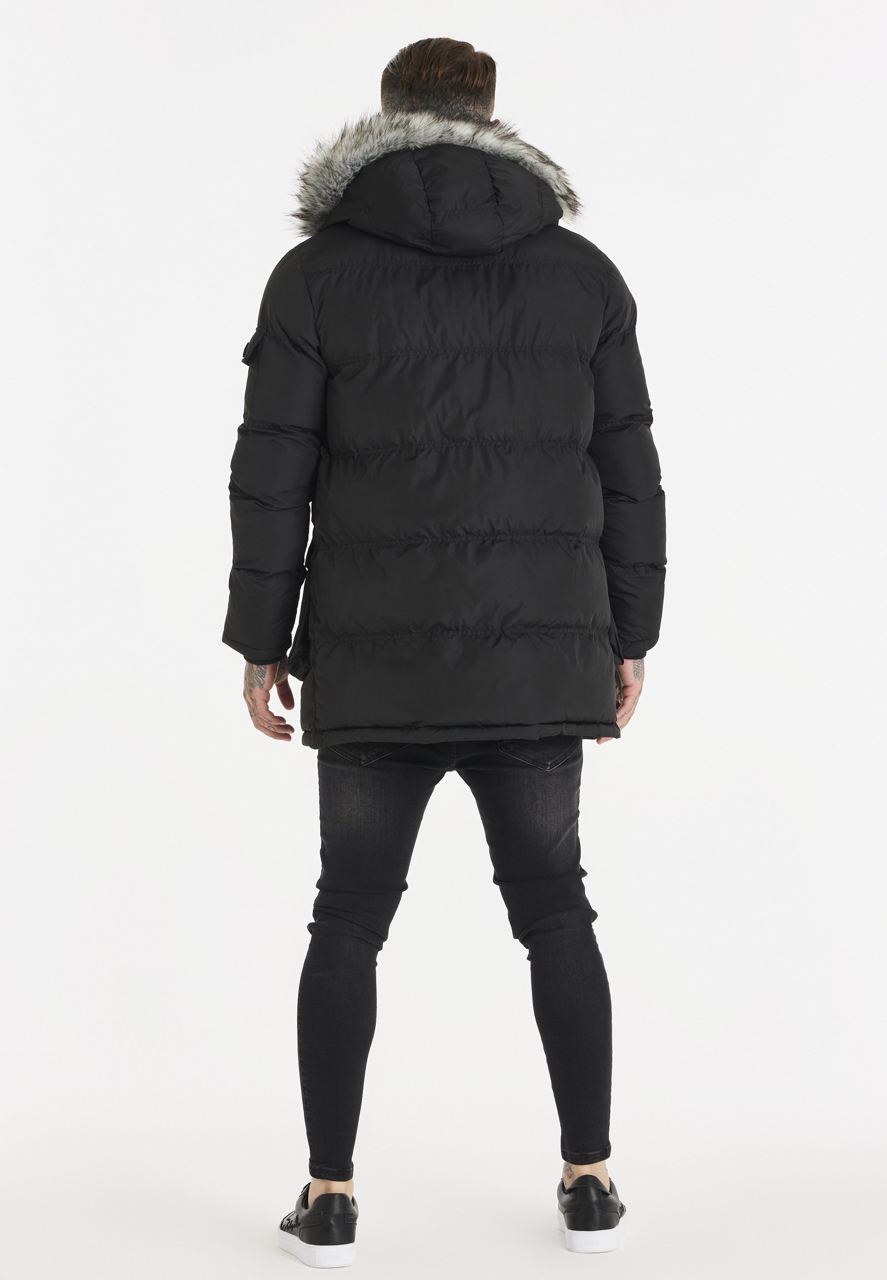 SIKSILK ARCTIC - Abrigo de invierno - black/negro - Zalando.es