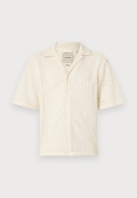 ONSNOVAK RESORT ZIG ZAG - Chemise - egret