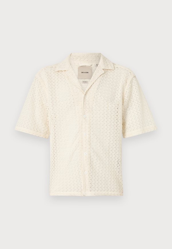 ONSNOVAK RESORT ZIG ZAG - Shirt - egret3