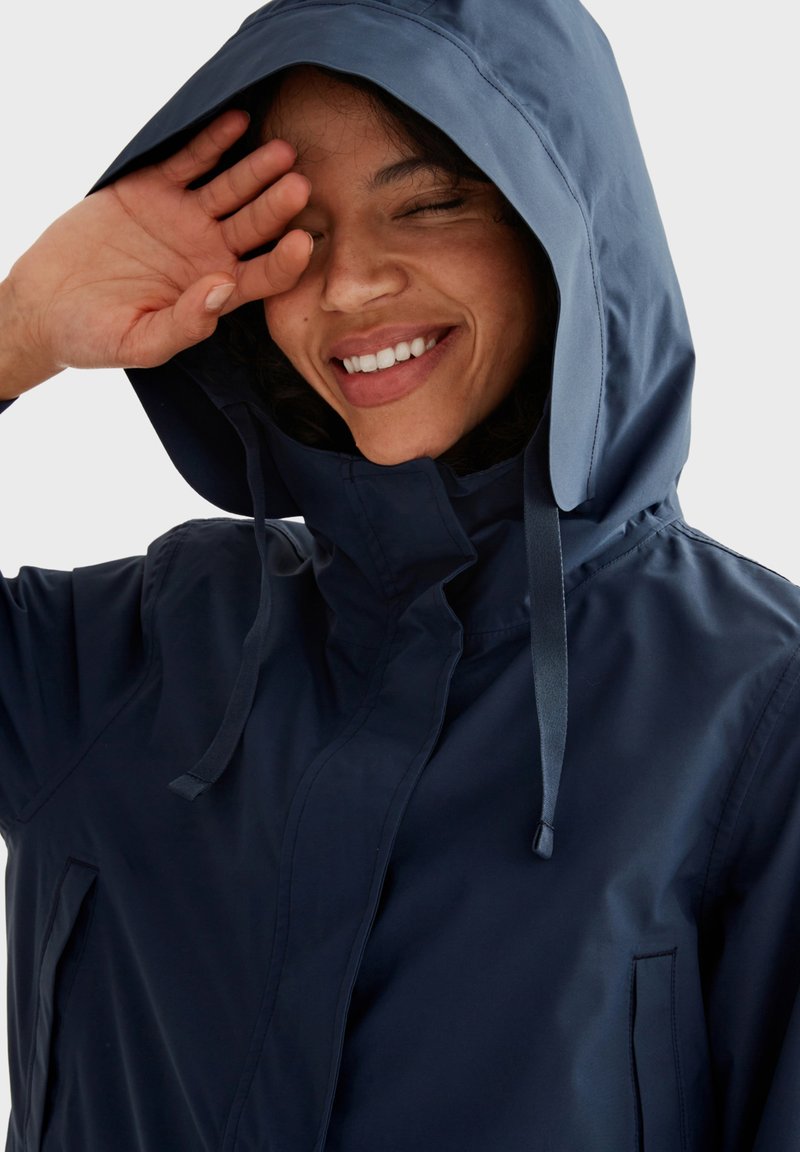 Coats UK Chaqueta Parka Aigle Larga Y Abrigada Para Mujer Azul