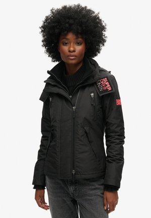 HOODED MOUNTAIN - Outdoorjakke - black