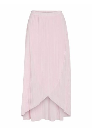VILA VIPLIS HIGH WAIST - Wrap skirt - cherry blossom