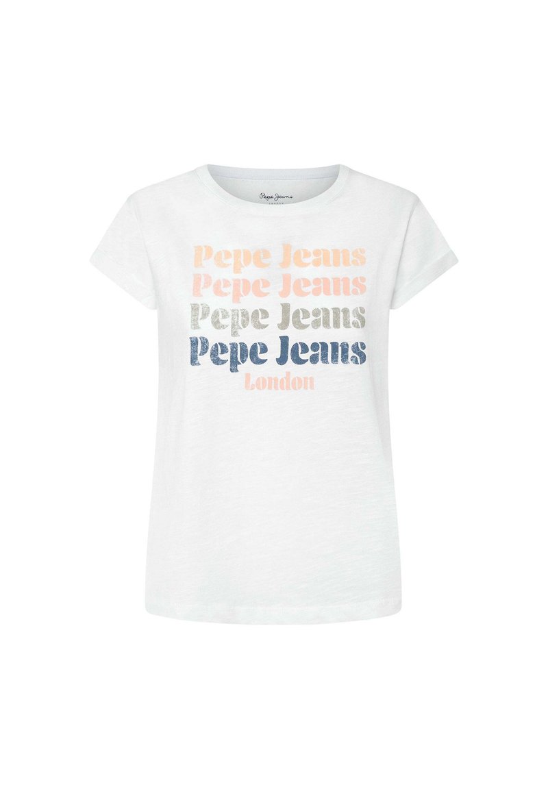 Pepe Jeans T-shirt print wit
