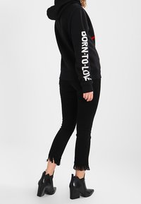 Scotch & Soda Jersey con capucha - black