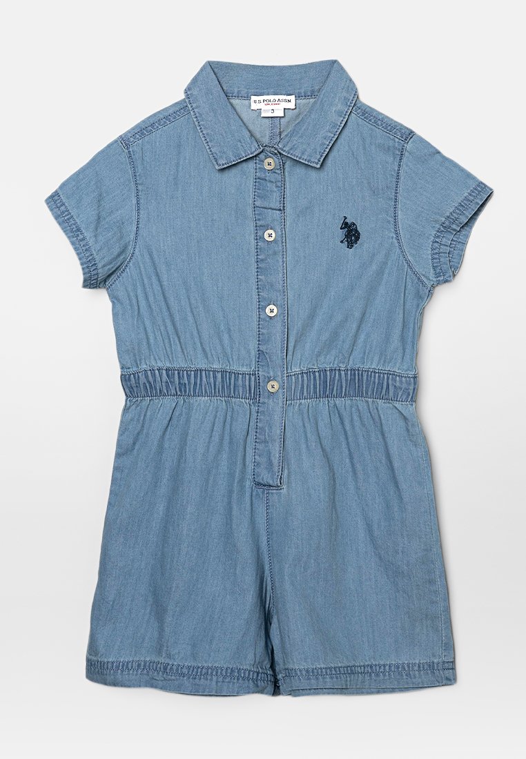 U.S. Polo Assn. Jumpsuit lichtblauw