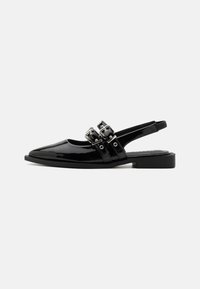 RAID DINKY - Ankle strap ballet pumps - black