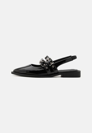 RAID DINKY - Ankle strap ballet pumps - black