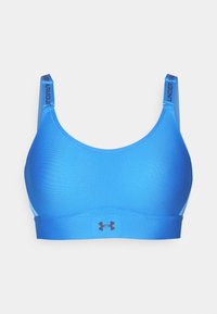 INFINITY MID BRA - Medium support sports bra - blue atlantis/washed navy