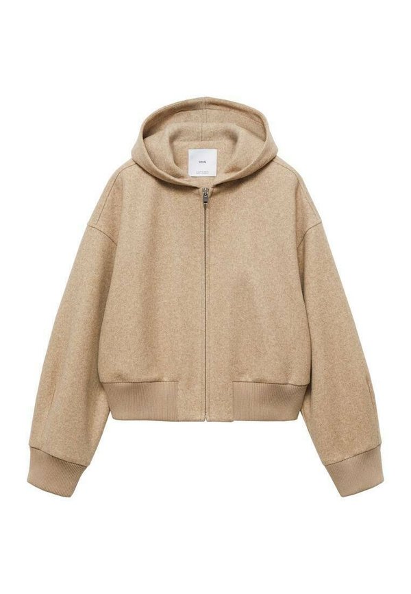 Zip-up sweatshirt - sand4