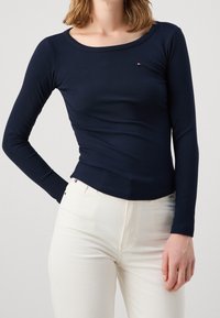 Tommy Hilfiger Pitkähihainen paita - dark blue