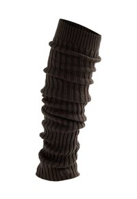 VISCOSE BLEND - Scaldamuscoli - mottled dark brown