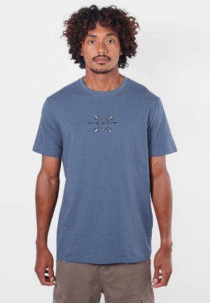 Oxbow, LEGEND - T-shirt imprimé - vintage indigo