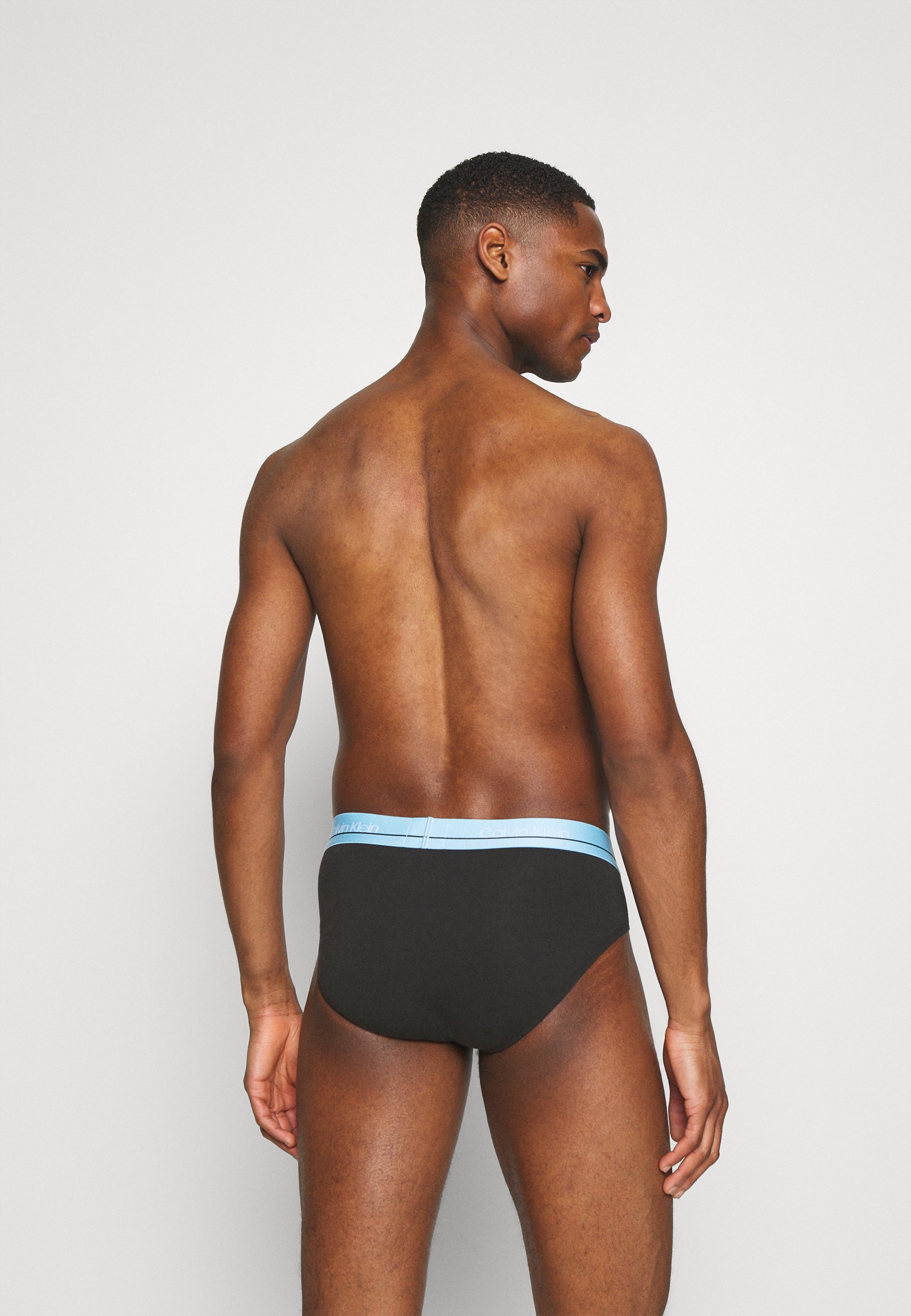 Calvin Klein Underwear HIP BRIEF 3 PACK - Slip - plum/foggy blue/lake crest  blue/nero - Zalando.it