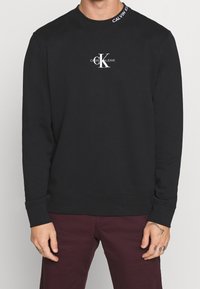 Calvin Klein Jeans Mikina - black