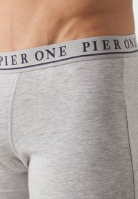 Pier One 5 PACK - Chiloți boxer - mottled light grey