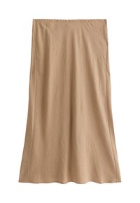 CURVES TEXTURED - Falda larga - stone