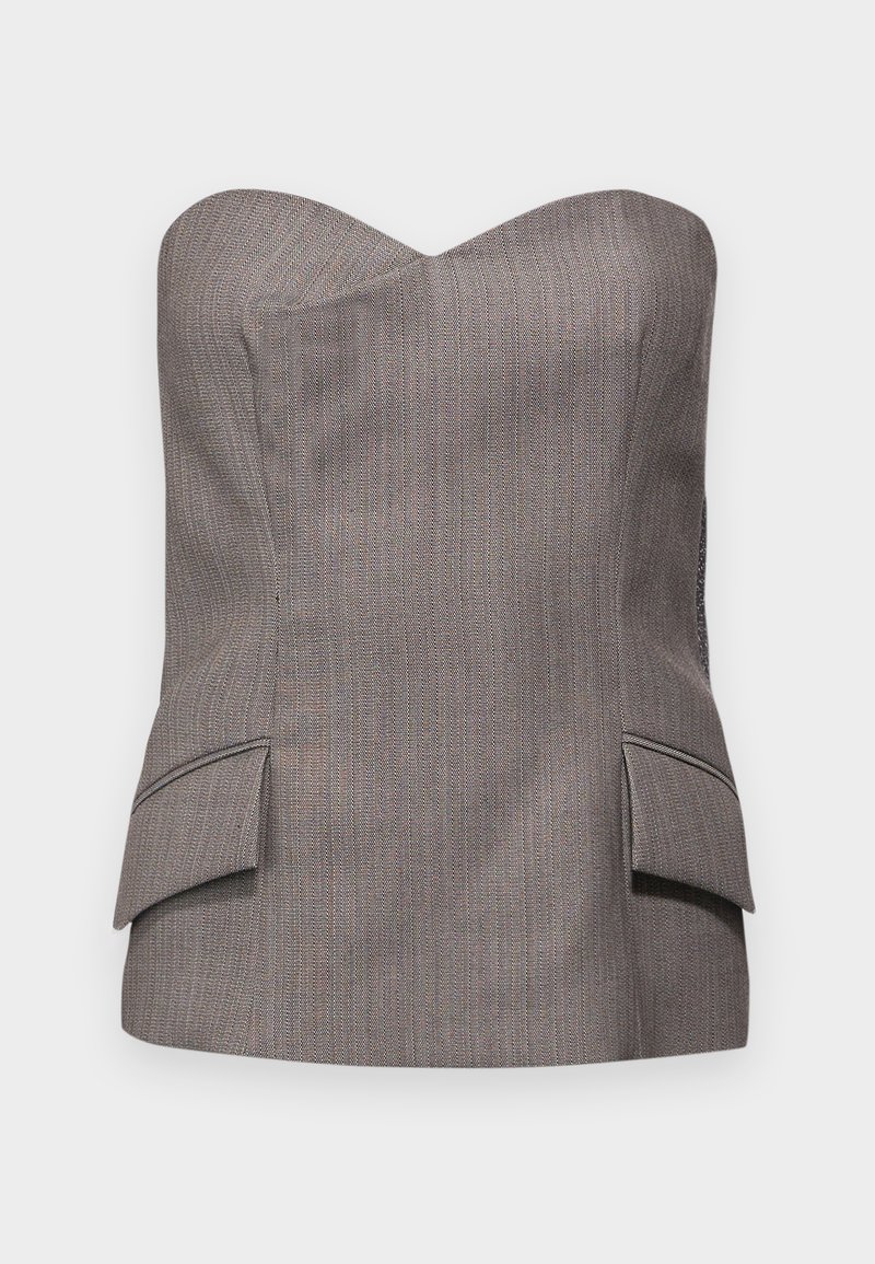 alberta ferretti Top grijs alberta ferretti Top grijs