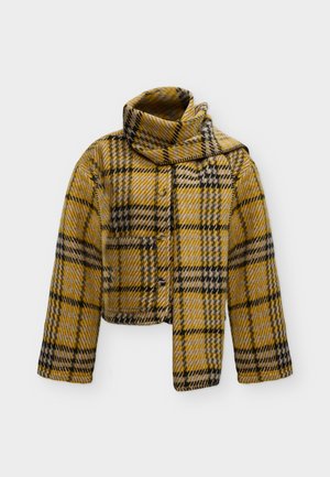 VILA, VIAMIKA - Manteau classique - mango mint/black/grey